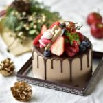 【レシピ】ベリーとチョコレートのクリスマスデコレーション